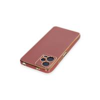 Newface Xiaomi Redmi Note 12 Pro 5G Kılıf Volet Silikon - Kırmızı