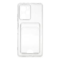 Newface Xiaomi Poco X5 Pro 5G Kılıf Kart Şeffaf Silikon - Şeffaf