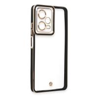 Newface Xiaomi Redmi Note 12 5G Kılıf Liva Lens Silikon - Siyah