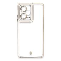 Newface Xiaomi Redmi Note 12 5G Kılıf Liva Lens Silikon - Beyaz