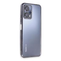 Newface Xiaomi Redmi Note 12 5G Kılıf Razer Lensli Silikon - Siyah