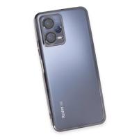 Newface Xiaomi Redmi Note 12 5G Kılıf Razer Lensli Silikon - Siyah