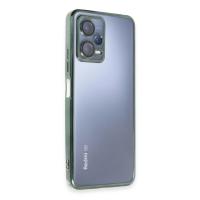 Newface Xiaomi Redmi Note 12 5G Kılıf Razer Lensli Silikon - Yeşil