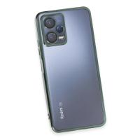 Newface Xiaomi Redmi Note 12 5G Kılıf Razer Lensli Silikon - Yeşil