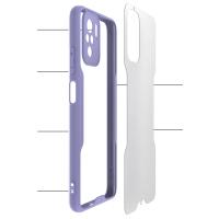 Newface Xiaomi Redmi Note 10 Kılıf Platin Silikon - Lacivert