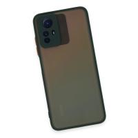 Newface Xiaomi Redmi Note 12S Kılıf Montreal Silikon Kapak - Yeşil