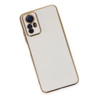 Newface Xiaomi Redmi Note 12S Kılıf Volet Silikon - Beyaz