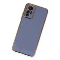 Newface Xiaomi Redmi Note 12S Kılıf Volet Silikon - Mavi