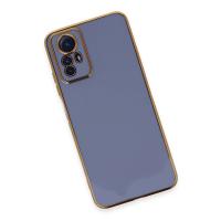 Newface Xiaomi Redmi Note 12S Kılıf Volet Silikon - Mavi