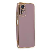 Newface Xiaomi Redmi Note 12S Kılıf Volet Silikon - Mor