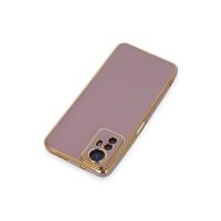 Newface Xiaomi Redmi Note 12S Kılıf Volet Silikon - Mor