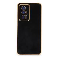 Newface Xiaomi Poco F5 Pro Kılıf Volet Silikon - Siyah