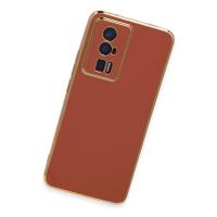 Newface Xiaomi Poco F5 Pro Kılıf Volet Silikon - Kırmızı