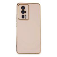 Newface Xiaomi Poco F5 Pro Kılıf Volet Silikon - Pembe