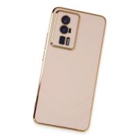 Newface Xiaomi Poco F5 Pro Kılıf Volet Silikon - Pembe