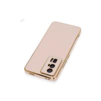 Newface Xiaomi Poco F5 Pro Kılıf Volet Silikon - Pembe