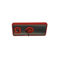 Newface Xiaomi Pocophone X3 Kılıf Montreal Yüzüklü Silikon Kapak - Kırmızı