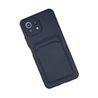 Newface Xiaomi Mi 11 Kılıf Kelvin Kartvizitli Silikon - Lacivert