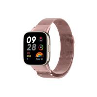 Newface Xiaomi Redmi Watch 3 Metal Mıknatıslı Kordon - Rose