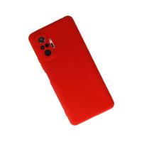 Newface Xiaomi Redmi Note 10 Pro Kılıf Nano içi Kadife Silikon - Kırmızı