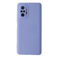 Newface Xiaomi Redmi Note 10 Pro Kılıf Nano içi Kadife Silikon - Lila