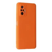 Newface Xiaomi Redmi Note 10 Pro Kılıf Nano içi Kadife Silikon - Turuncu