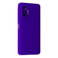 Newface Xiaomi Redmi Note 10 Pro Kılıf Nano içi Kadife Silikon - Mor