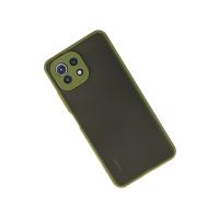 Newface Xiaomi Mİ 11 Lite Kılıf Montreal Silikon Kapak - Açık Yeşil