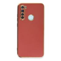 Newface Xiaomi Redmi Note 8 Kılıf Volet Silikon - Kırmızı