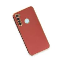 Newface Xiaomi Redmi Note 8 Kılıf Volet Silikon - Kırmızı