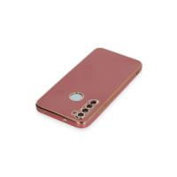 Newface Xiaomi Redmi Note 8 Kılıf Volet Silikon - Kırmızı