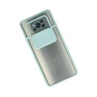 Newface Xiaomi Pocophone X3 Kılıf Palm Buzlu Kamera Sürgülü Silikon uaz