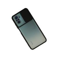 Newface Xiaomi Redmi Note 10 Kılıf Palm Buzlu Kamera Sürgülü Silikon - Siyah