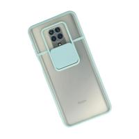 Newface Xiaomi Redmi Note 9 Pro Kılıf Palm Buzlu Kamera Sürgülü Silikon uaz