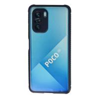 Newface Xiaomi Poco F3 Kılıf Miami Şeffaf Silikon - Lacivert