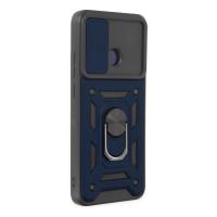 Newface Xiaomi Redmi 10C Kılıf Pars Lens Yüzüklü Silikon - Lacivert