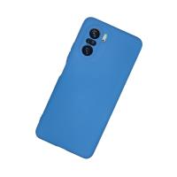 Newface Xiaomi Poco F3 Kılıf Nano içi Kadife Silikon - Mavi