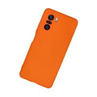 Newface Xiaomi Poco F3 Kılıf Nano içi Kadife Silikon - Turuncu