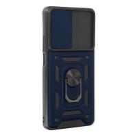 Newface Xiaomi Mi 11T Pro Kılıf Pars Lens Yüzüklü Silikon - Lacivert