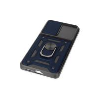 Newface Xiaomi Mi 11T Pro Kılıf Pars Lens Yüzüklü Silikon - Lacivert