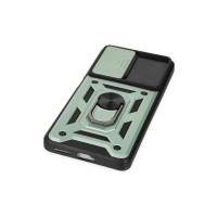 Newface Xiaomi Mi 11T Pro Kılıf Pars Lens Yüzüklü Silikon - Yeşil