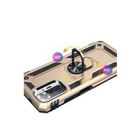 Newface Xiaomi Redmi Note 10 Pro Kılıf Sofya Yüzüklü Silikon Kapak - Gold