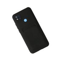 Newface Xiaomi Redmi 9C Kılıf Kelvin Kartvizitli Silikon - Siyah