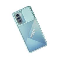 Newface Xiaomi Poco F3 Kılıf Palm Buzlu Kamera Sürgülü Silikon uaz