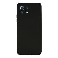 Newface Xiaomi Mİ 11 Lite Kılıf Nano içi Kadife Silikon - Siyah
