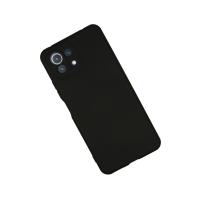 Newface Xiaomi Mİ 11 Lite Kılıf Nano içi Kadife Silikon - Siyah