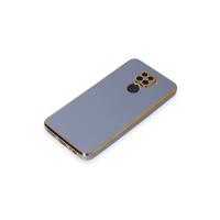 Newface Xiaomi Redmi Note 9 Kılıf Volet Silikon - Mavi