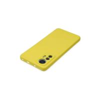 Newface Xiaomi Mi 12 Lite Kılıf Nano içi Kadife Silikon - Sarı