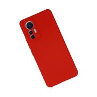 Newface Xiaomi Mi 12 Lite Kılıf Nano içi Kadife Silikon - Kırmızı