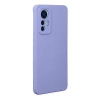 Newface Xiaomi Mi 12 Lite Kılıf Nano içi Kadife Silikon - Lila